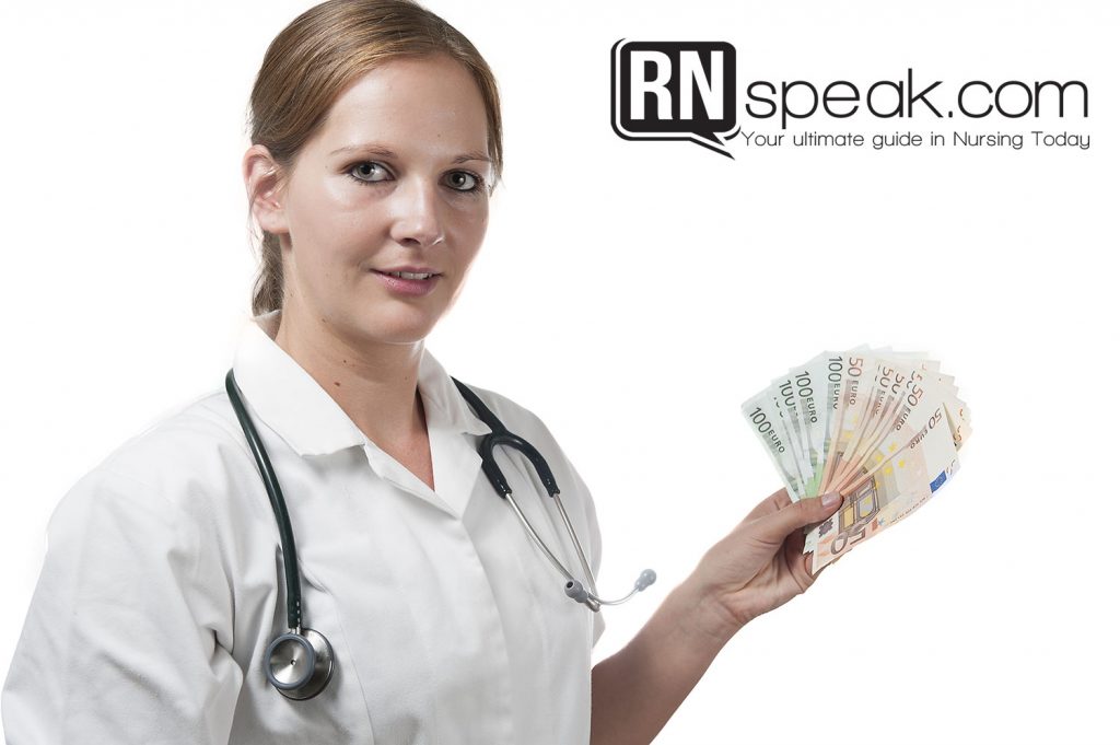 nursing salary 2014 us and uk