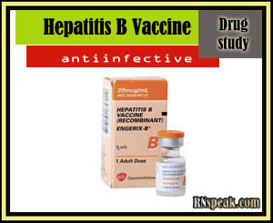Drug Study:Hepatitis B Vaccine(Recombivax HB)