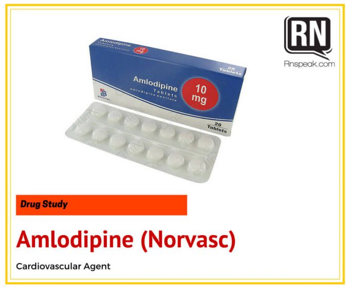 Amlodipine (Norvasc) Drug Study