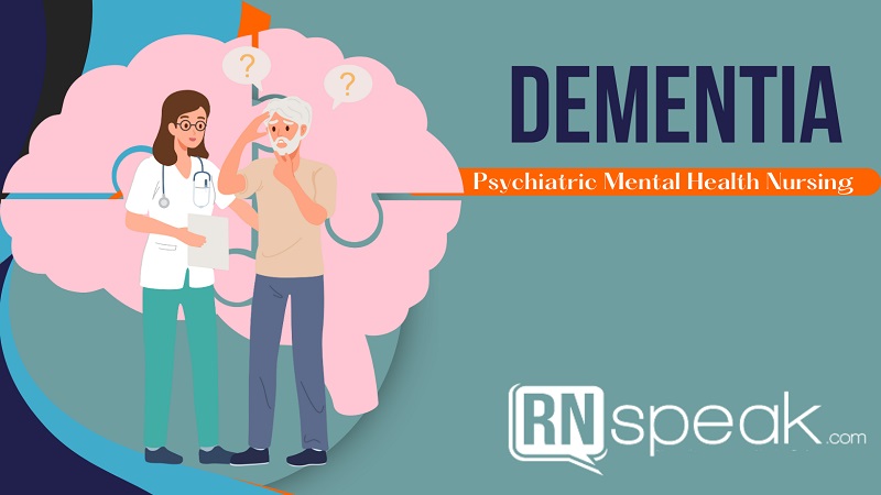 dementia mental health nursing