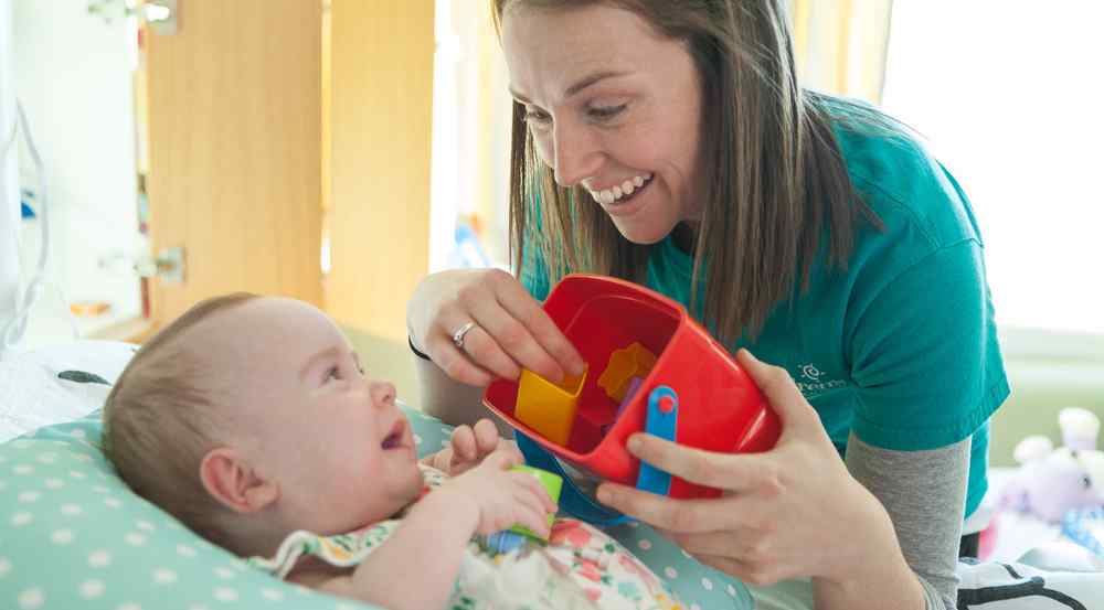 pediatric nurses at work