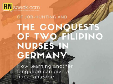 Why Should I Hire You Nurse Juan? A Tribute For Filipino Nurses Abroad