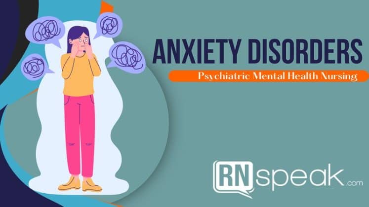 Nursing Interventions For Anxiety And The 9 Disorders | RNspeak