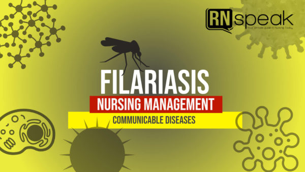 filariasis nursing management 