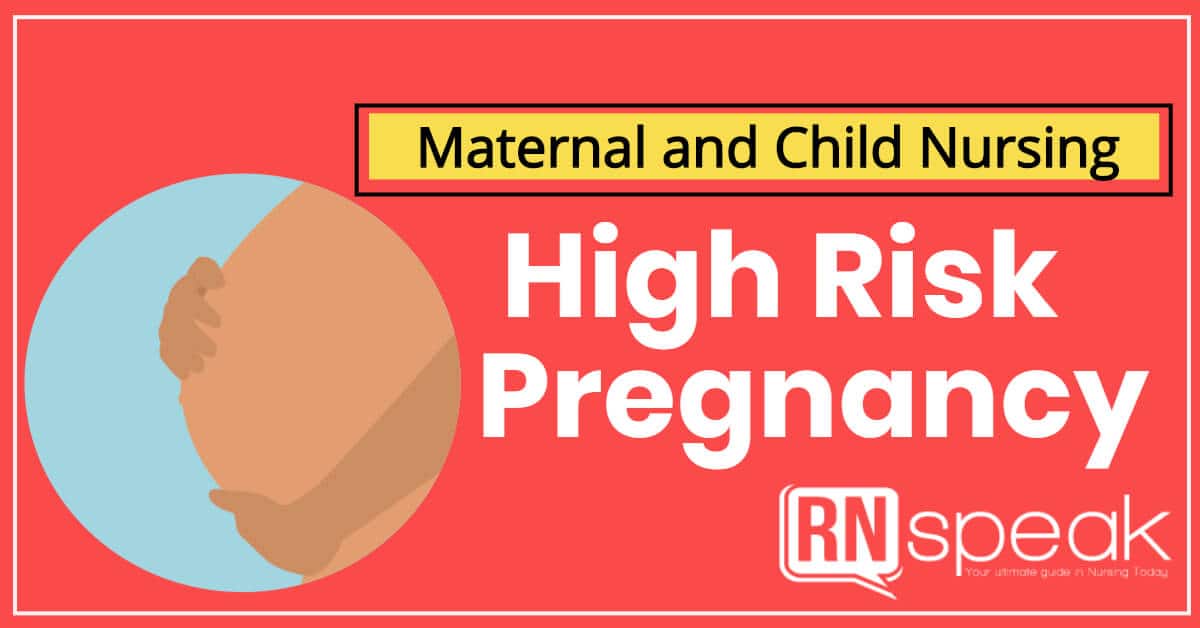high risk pregnancy nursing intervention
