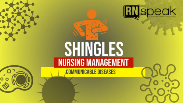 Shingles Nursing Management (Herpes Zoster) And Disease Process