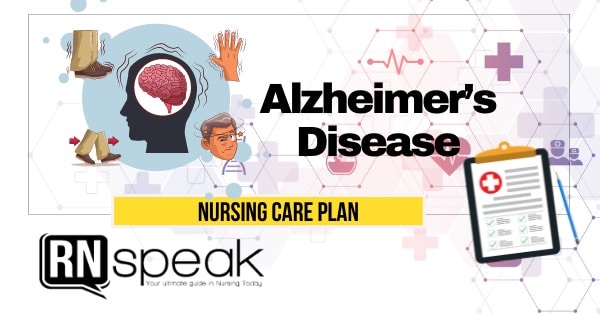 alzheimers nursing care plan
