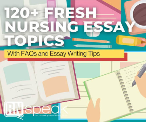 essay topics for nursing entrance
