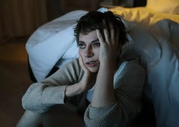 adhd woman watching tv