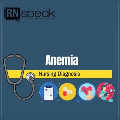 Anemia Nursing Diagnosis | RNspeak